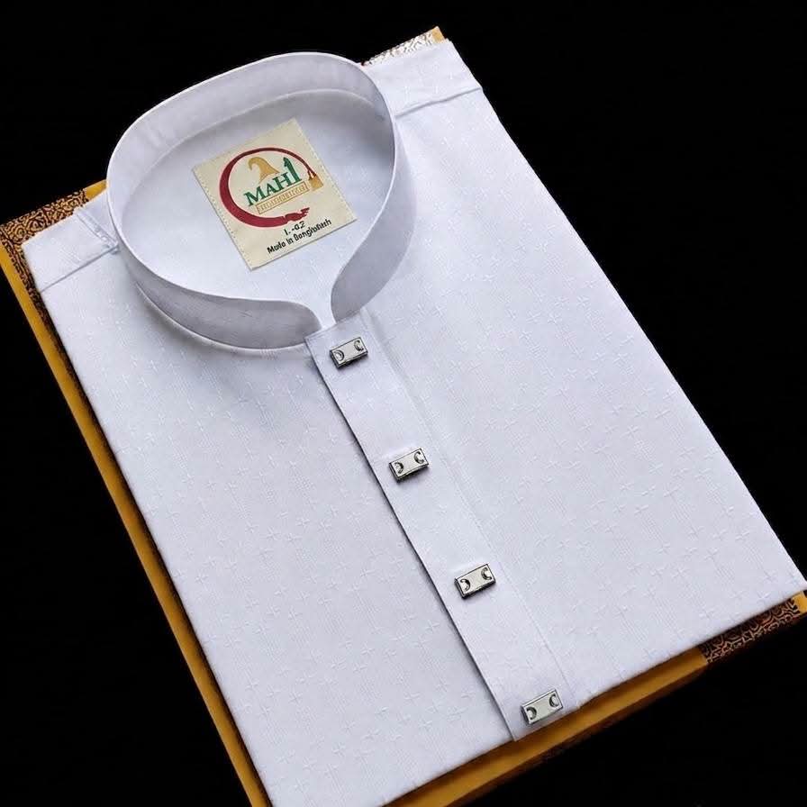 চিকেন সুতার কাজ করা পাঞ্জাবি